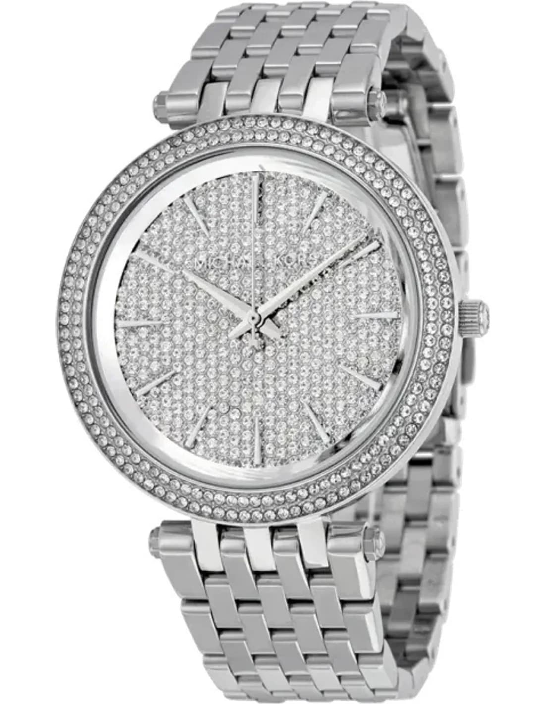 Montre Femme Michael Kors MK3437 en acier avec cadran scintillant