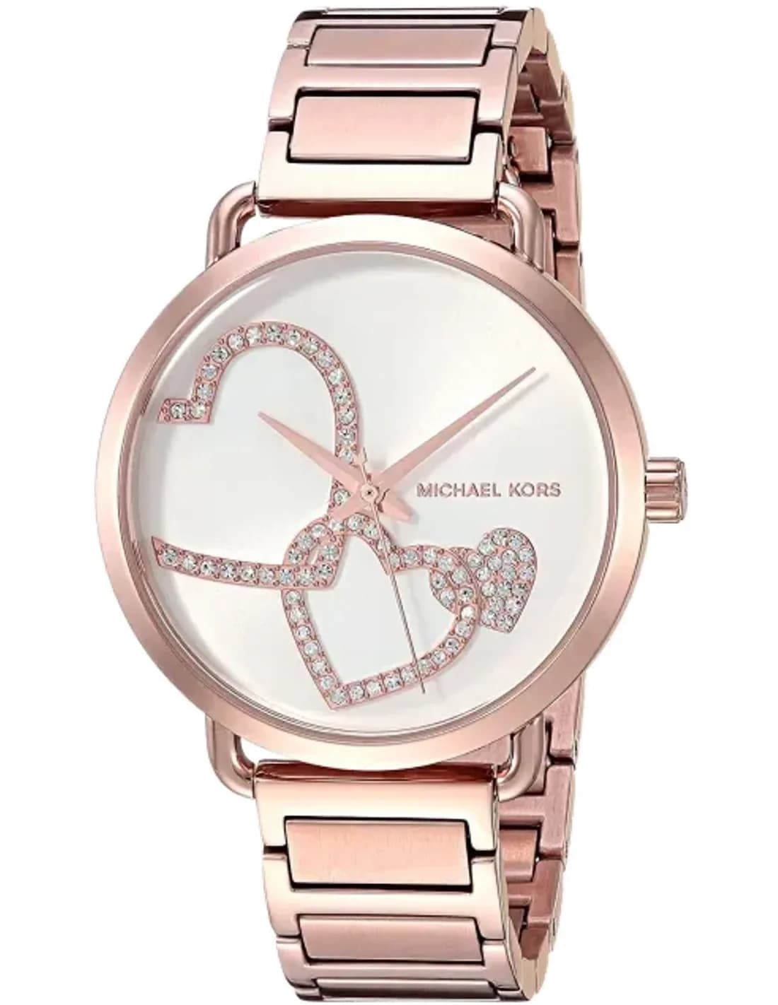 Montre Michael Kors Portia MK3825 en acier or rose