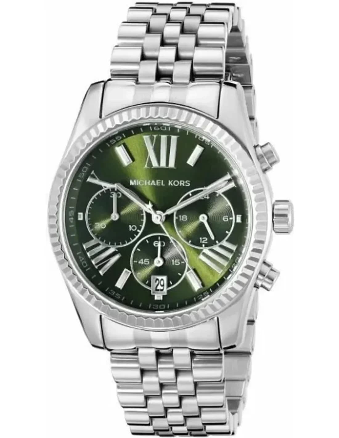 Montre Michael Kors Mini Empire MK4722 bracelet en cuir noir