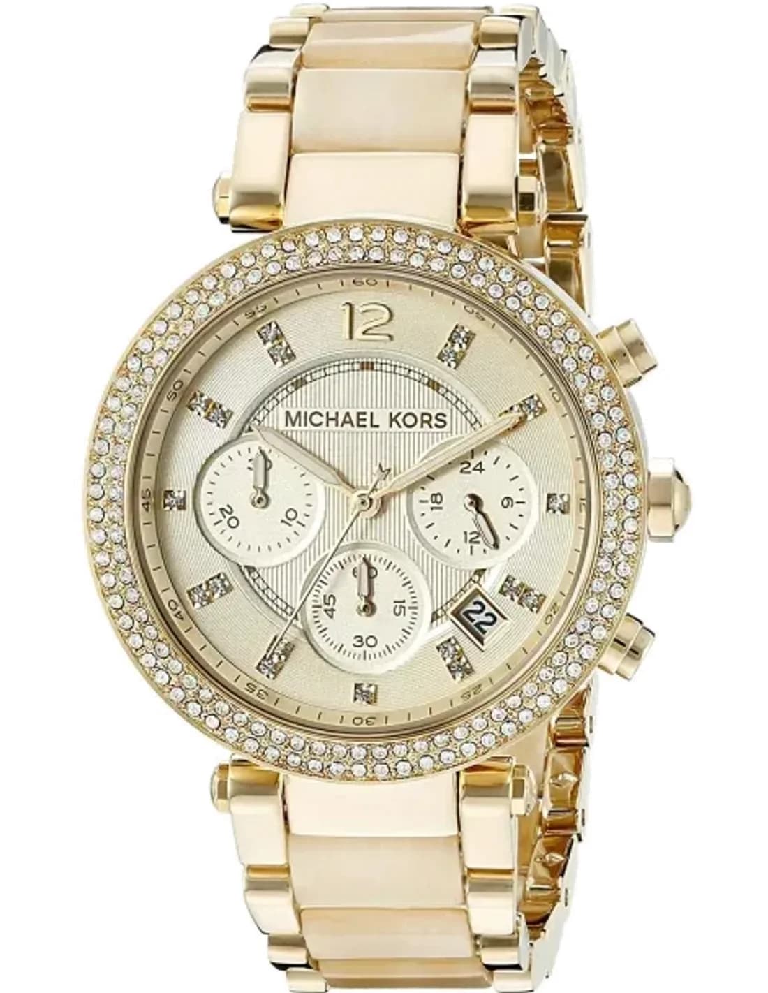 Montre Michael Kors MK5632 Bracelet Acétate et Acier Doré