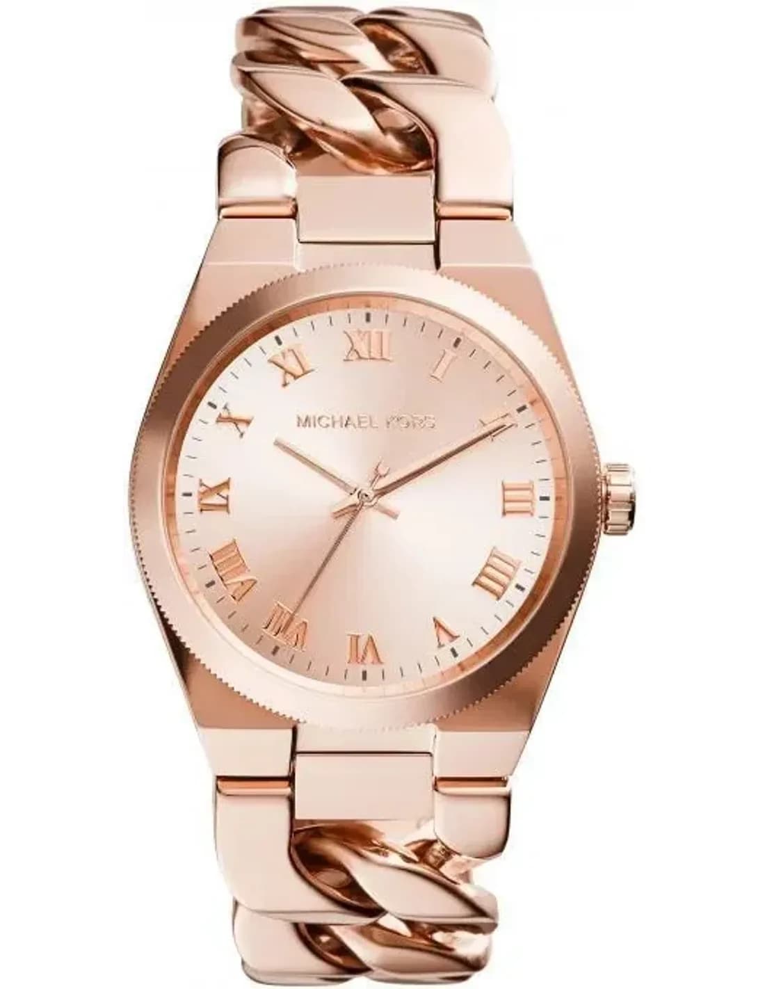 Montre Michael Kors MK5914 en Acier Argenté avec Cadran Bleu