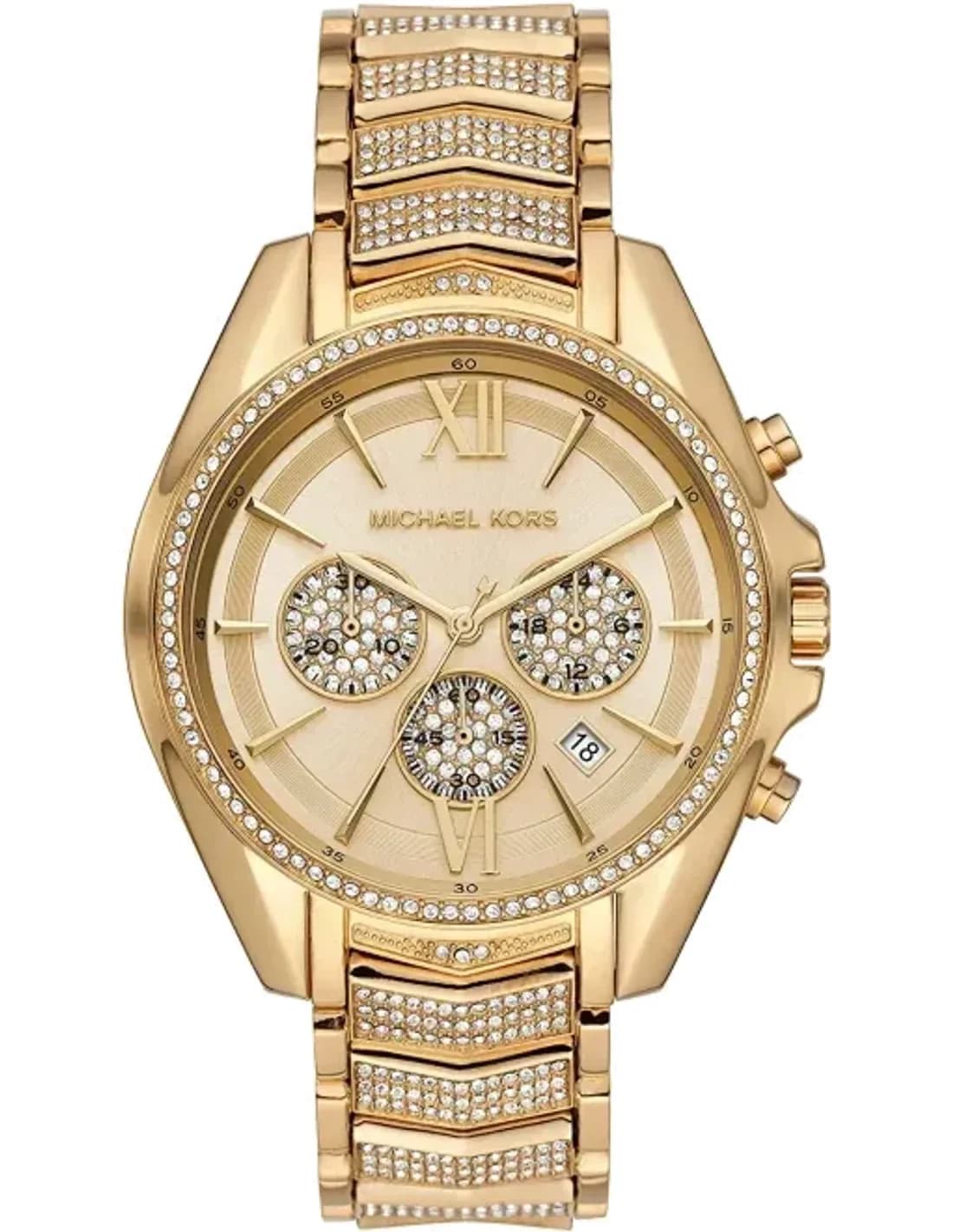 Montre Michael Kors Whitney MK6729 cadran et bracelet incrustés de cristaux