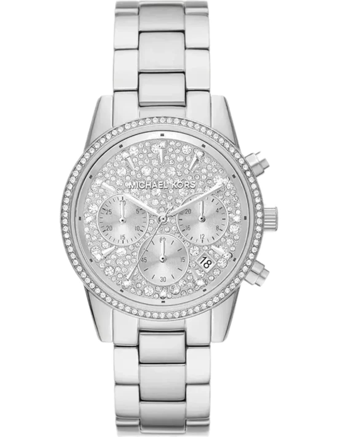 Montre femme Michael Kors Ritz MK7301 cadran pavé de cristaux blancs