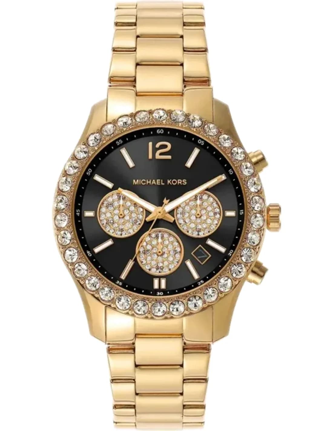 Montre Michael Kors Everest MK7414 Cadran chronographe noir