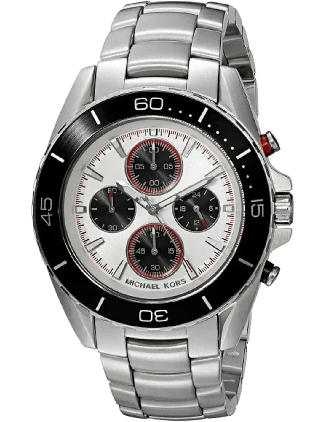 Montre Michael Kors MK8476 Jet Master à cadran multi-fonctions et bracelet sport