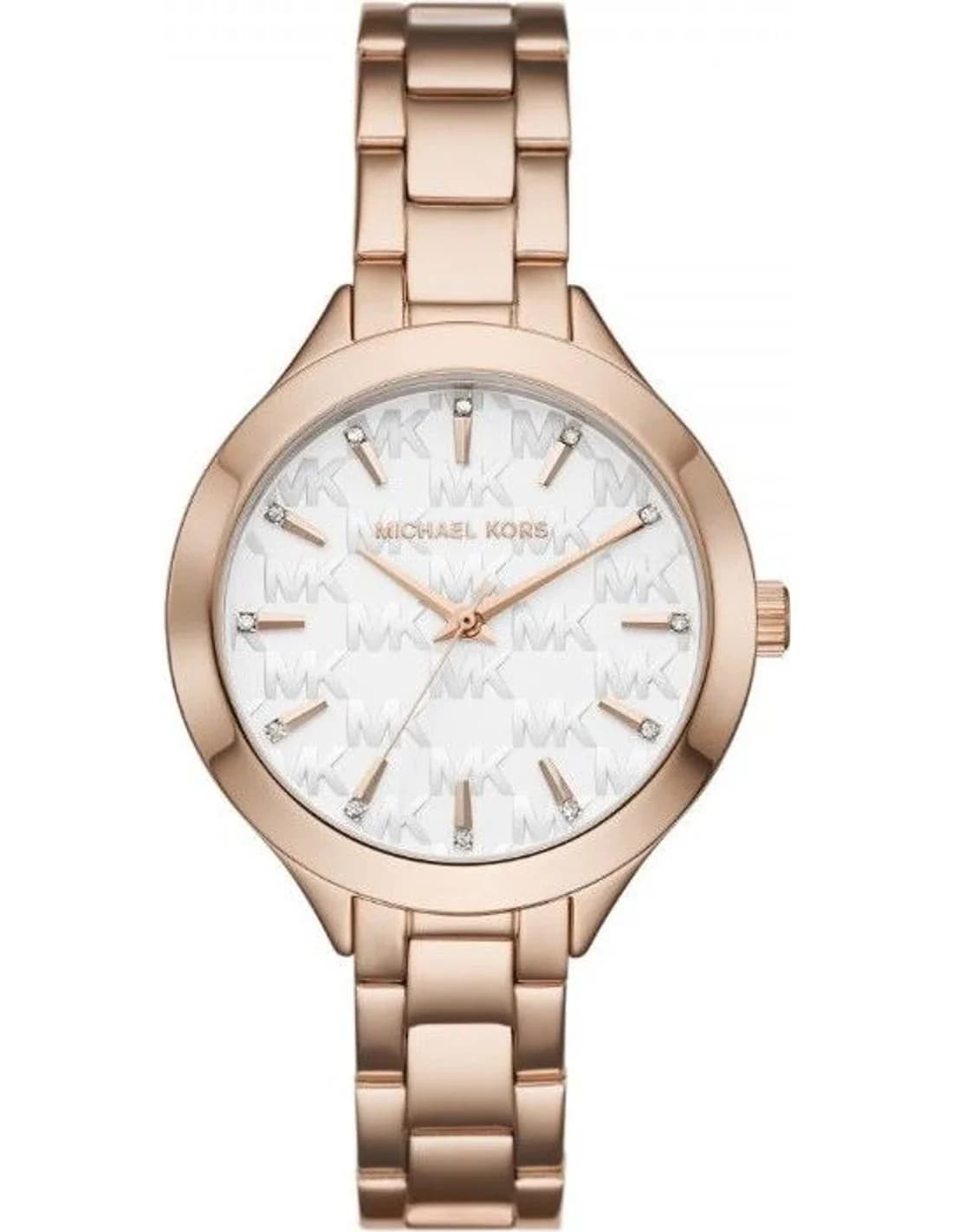 Montre Femme Michael Kors Aspyn MKO1057 or rose bracelet maillons acier