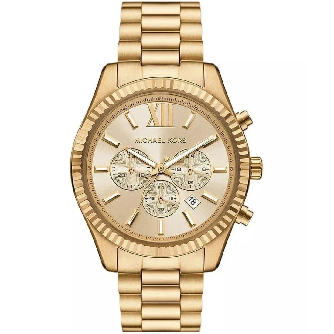 Montre homme Michael Kors Lexington MK9235 en acier doré
