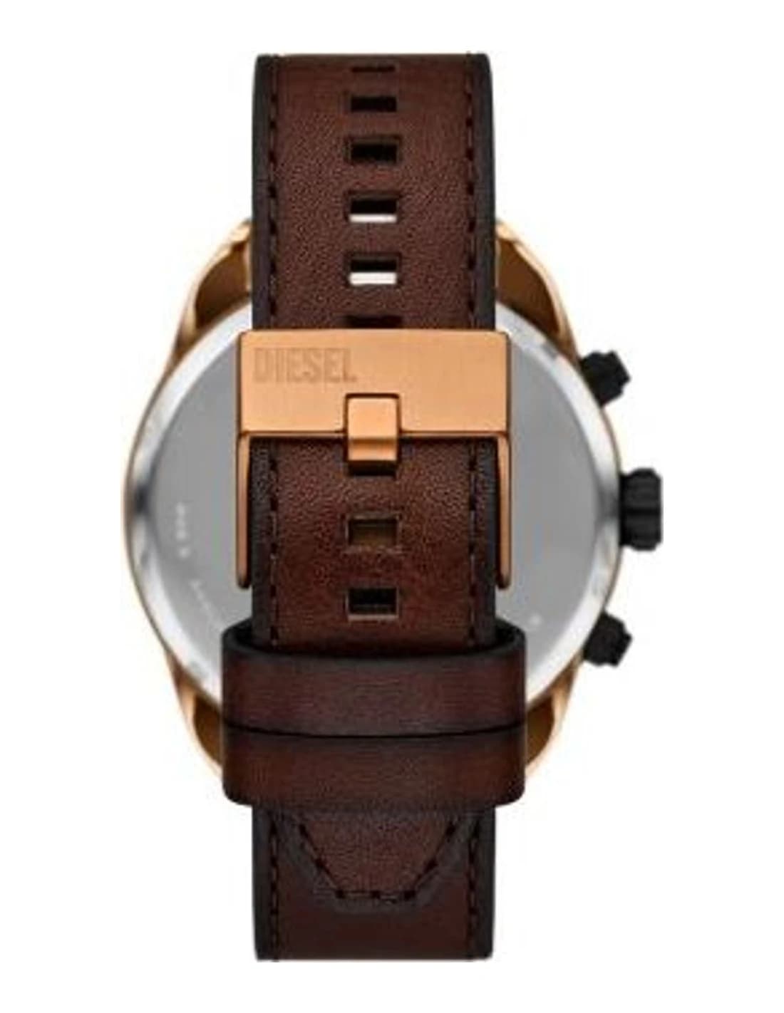 Montre Diesel DZ4698 homme détail cadran marron