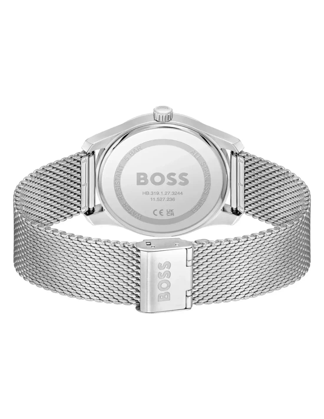 Montre Hugo Boss Principle Master 1514276 homme argentée, acier inoxydable 41mm, quartz 5 ATM vue 3