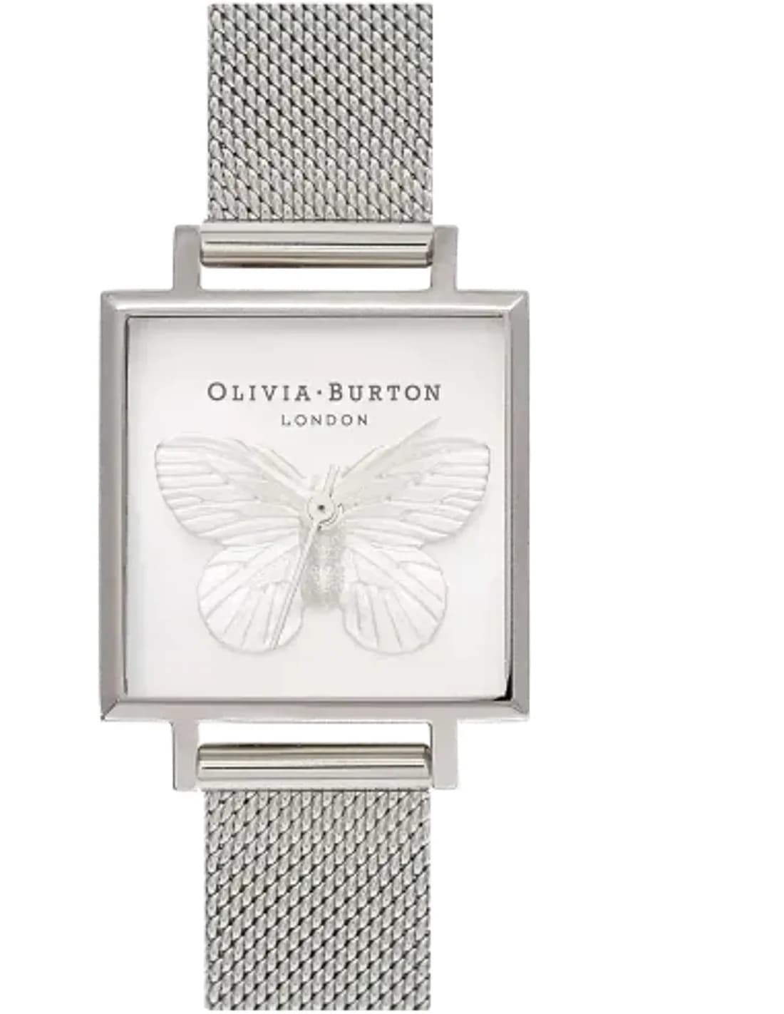 Montre Olivia Burton Papillon 3D OB16MB15 bracelet maille milanaise