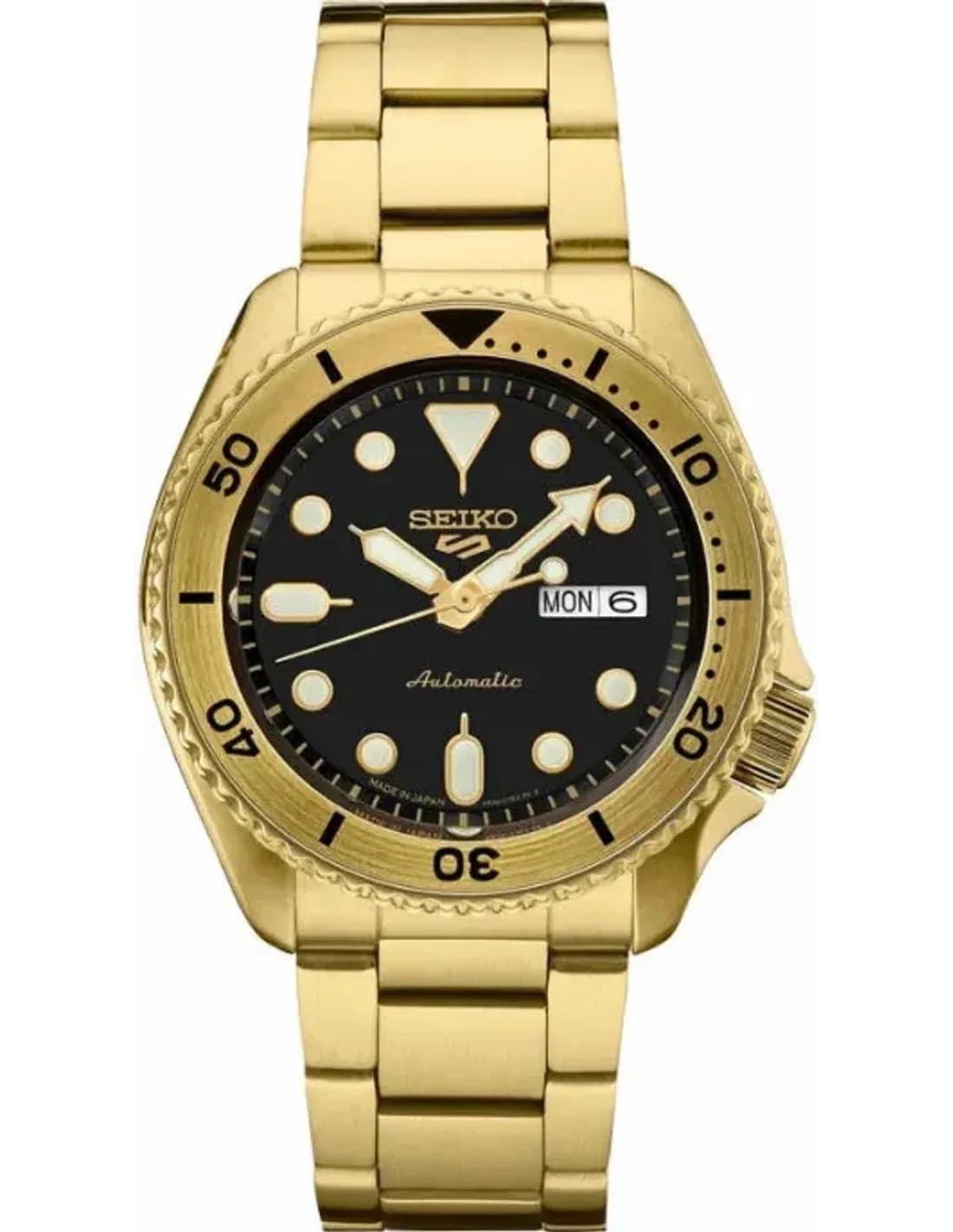 Montre Homme Seiko SRPK18 Automatique Acier Cadran Noir