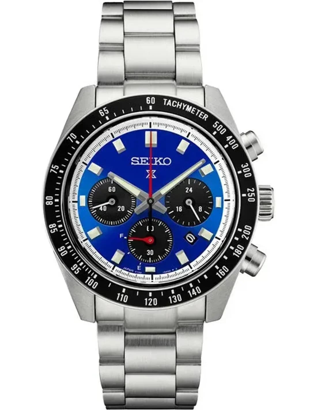 Montre Homme Seiko SSC931 Prospex Speedtimer Solaire Chronographe Acier