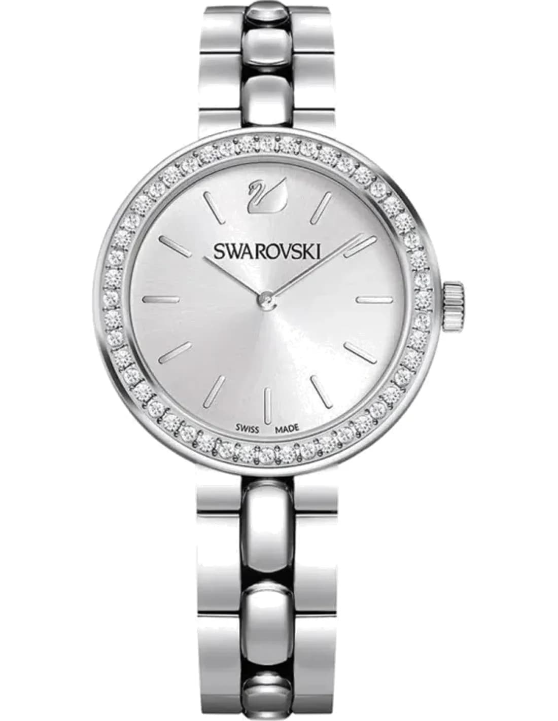 Montre Femme Swarovski 5095600 en Acier Inoxydable Collection Daytime