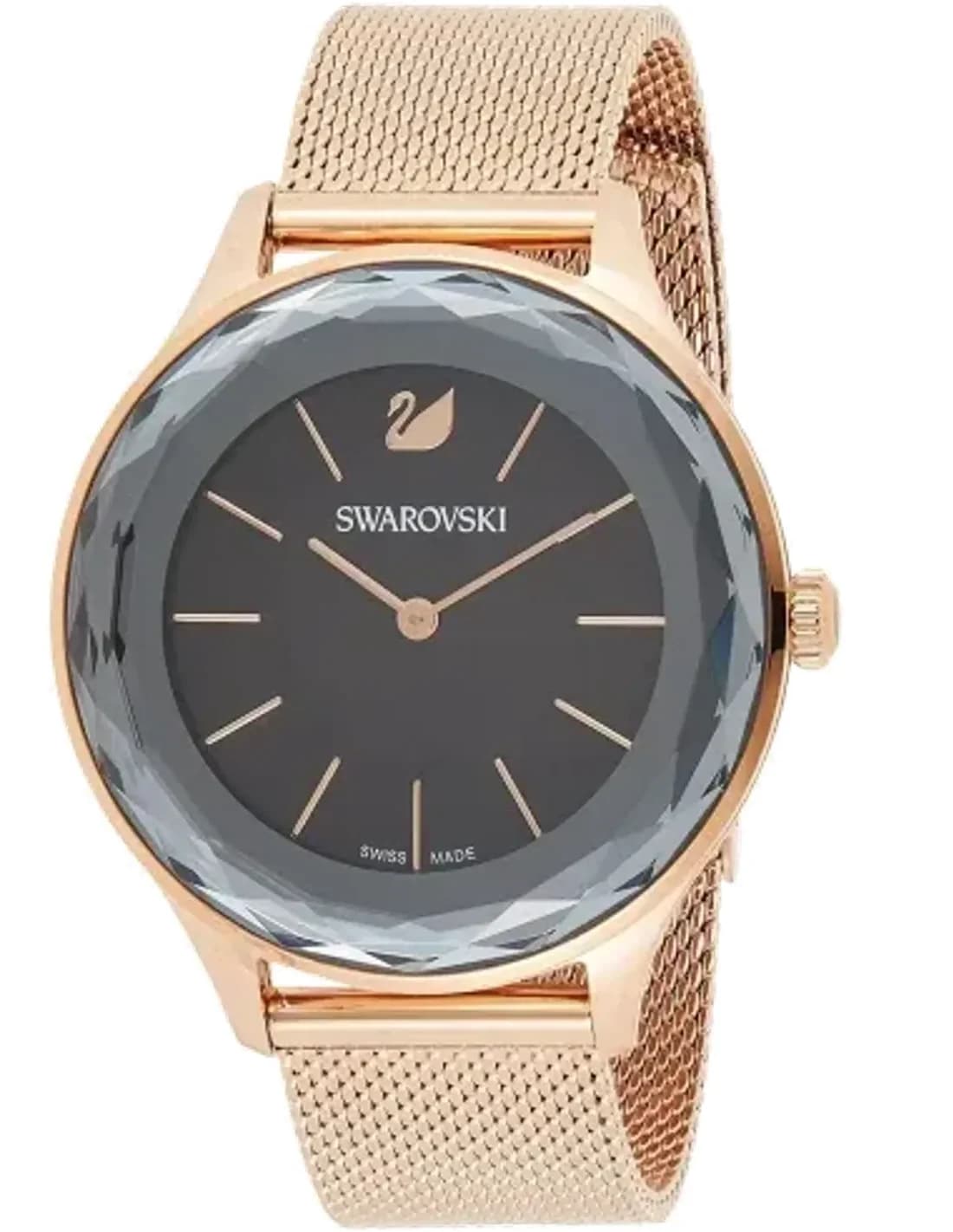 Montre Swarovski Octea Nova 5430424 maille milanaise or rose