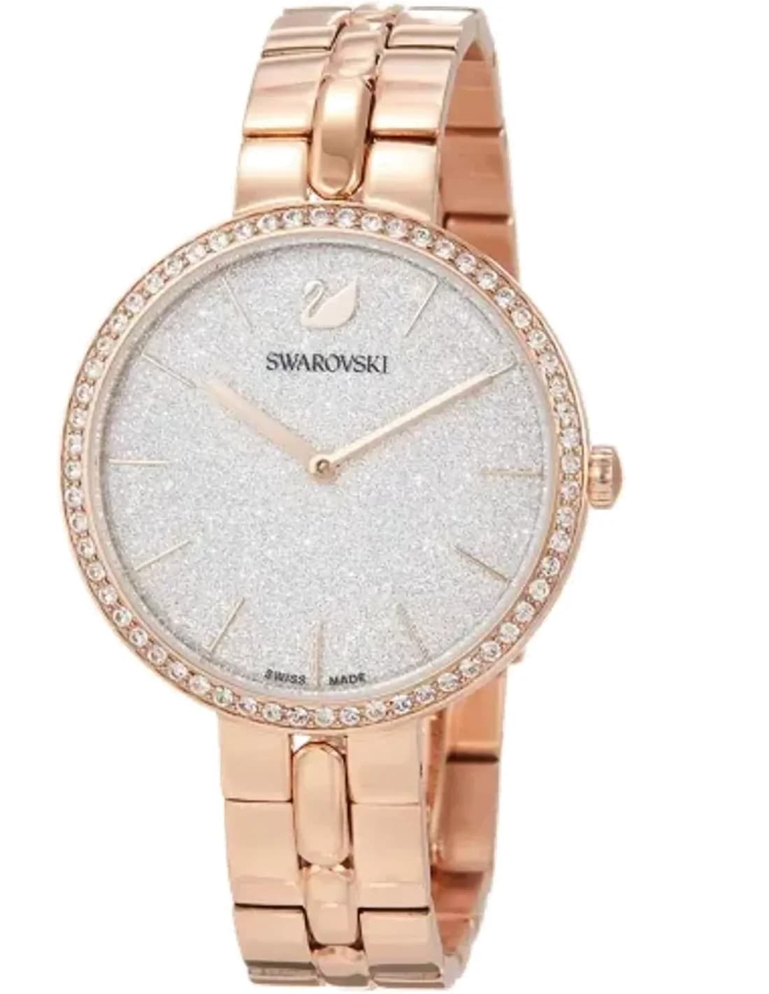 Montre Swarovski 5517803 Cosmopolitan en Acier Rose Gold et Poudre de Diamants