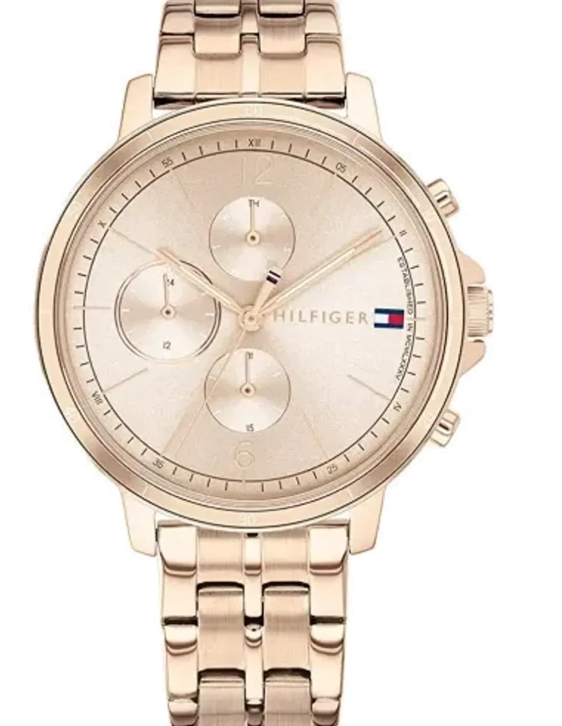 Montre Femme Tommy Hilfiger Madison 1782190 acier doré or rose