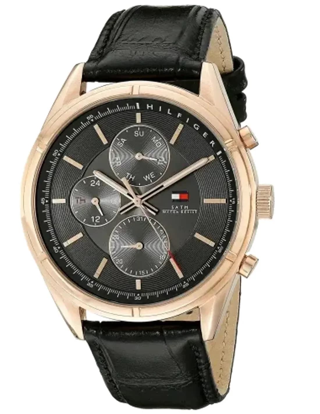Montre Tommy Hilfiger 1791125 Noir avec Bracelet Confort