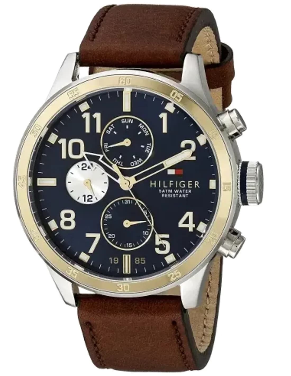 Montre Homme Tommy Hilfiger 1791137 Marron au bracelet texturé