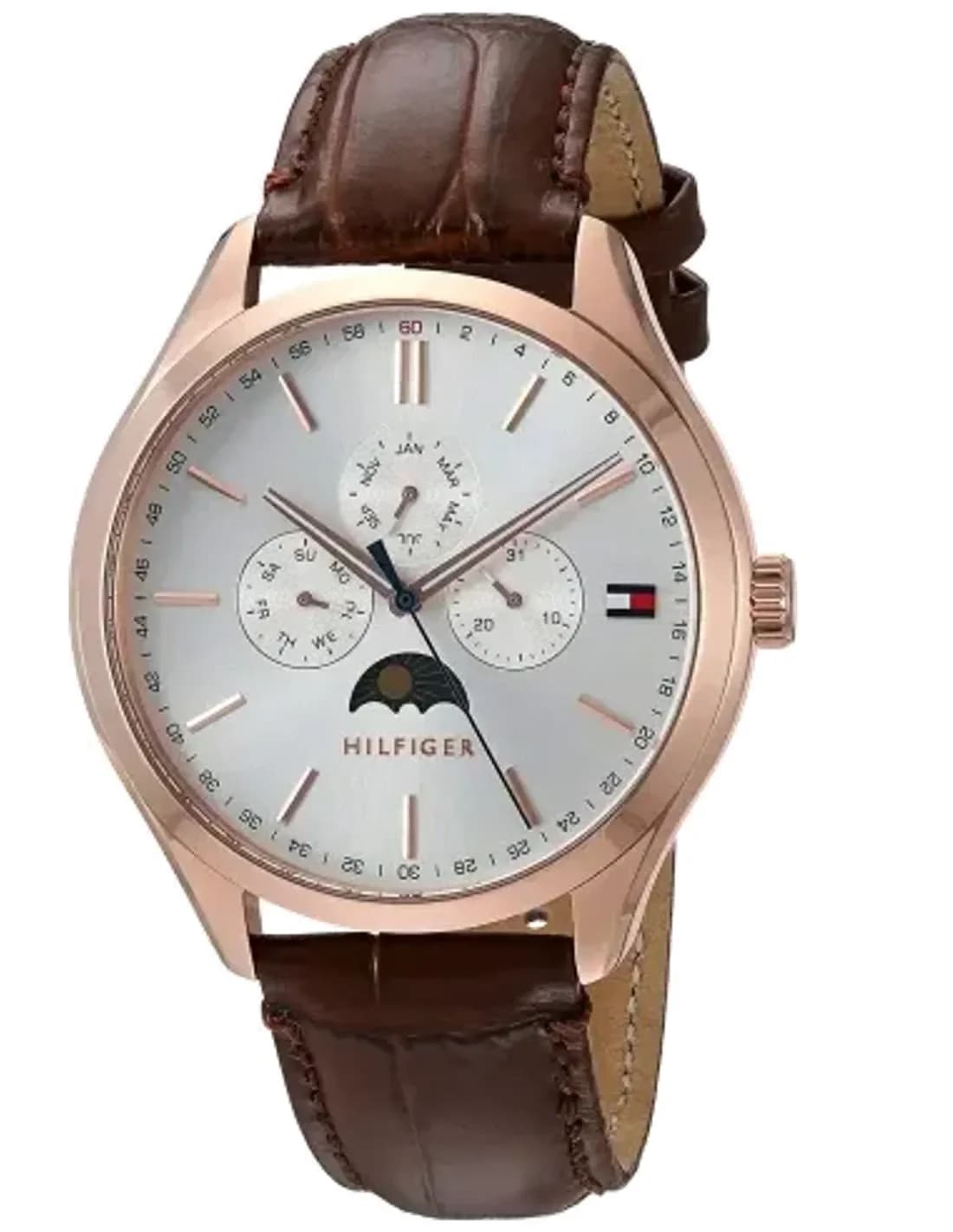 Montre Tommy Hilfiger 1791306 Oliver Bracelet Cuir Marron