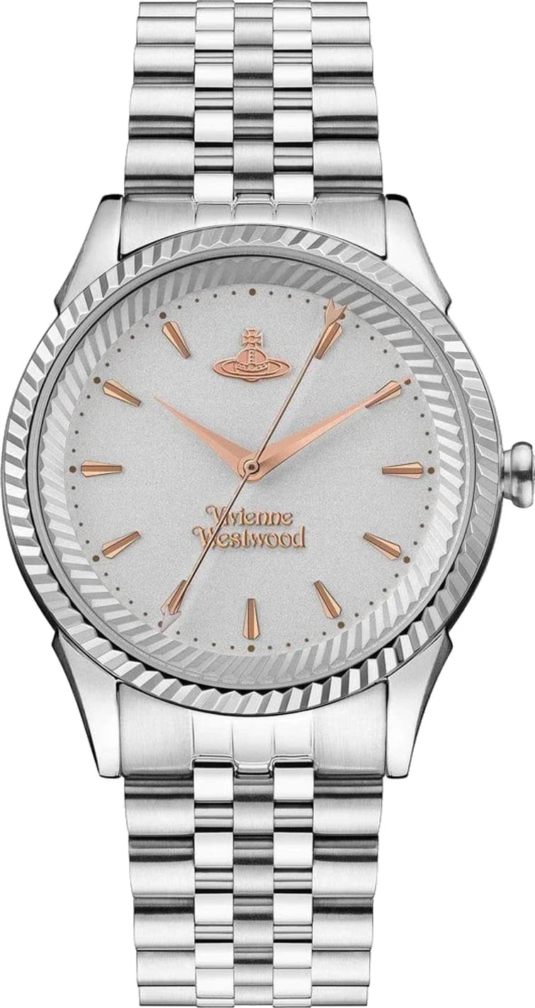 Montre Femme Vivienne Westwood Seymour VV240SLSL cadran argent bracelet acier