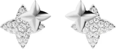 Boucles d'oreilles APM Monaco météorites en argent 925