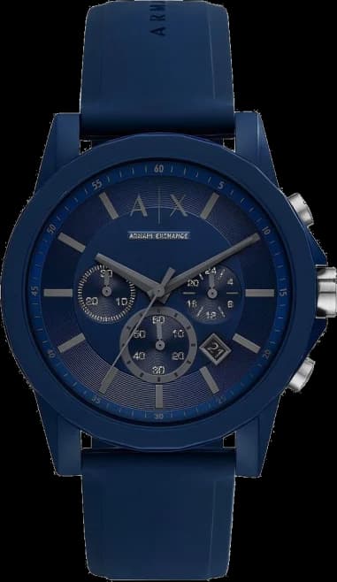 Montre Homme Armani Exchange AX7128 Bracelet Silicone Bleu
