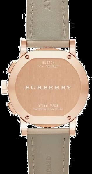 Montre Chronomètre Burberry The City BU9704 Cuir beige vue 3