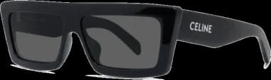 Lunettes de Soleil Celine CL40214U MONOCHROMS 02 forme rectangulaire