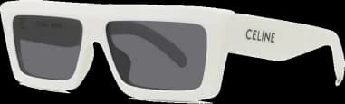 Lunettes de Soleil Celine CL40214U MONOCHROMS 02 forme rectangulaire