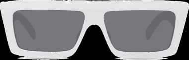 Lunettes de Soleil Celine CL40214U MONOCHROMS 02 forme rectangulaire vue 2