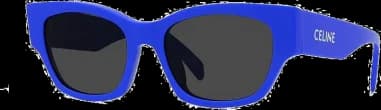 Lunettes de soleil Celine Monochroms CL40197U monture en acétate vue 3