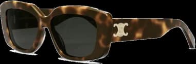 Lunettes de soleil Celine Triomphe 04 CL40216U oeil de chat