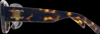 Lunettes de soleil Celine Triomphe 04 CL40216U oeil de chat vue 2