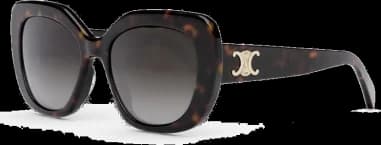 Lunettes de soleil Celine Triomphe 06 Papillon CL40226U en acétate