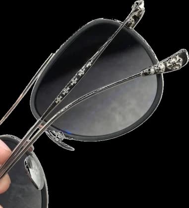 Lunettes de soleil Chrome Hears CH8118 aviator en métal vue 4