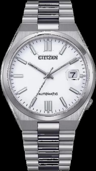 Montre Citizen NJ0150-81A Automatique Tsuyosa cadran blanc bracelet acier