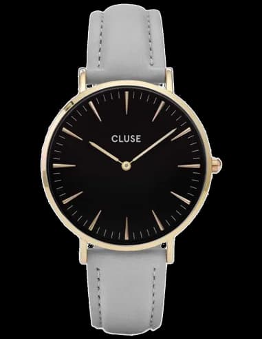 Montre Femme Cluse La Bohème CL18411 Bracelet en cuir noir