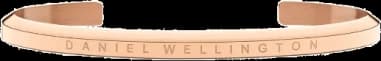 Bracelet Daniel Wellington Classic Jonc acier poli doré or rose DW00400001 Taille L