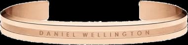 Bracelet Daniel Wellington Elan en acier poli doré or rose DW00400140 Taille S
