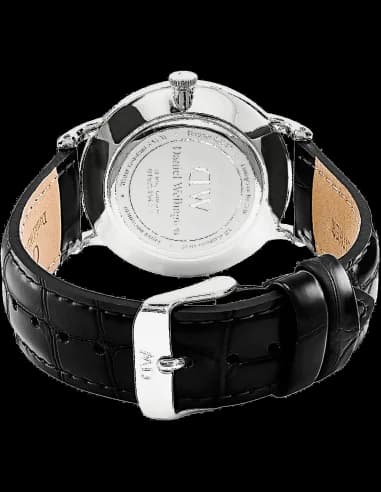 Montre Daniel Wellington Dapper DW00100117 Bracelet en cuir noir vue 2