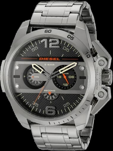 Montre Diesel DZ4363 Ironside en Acier Gris Anthracite