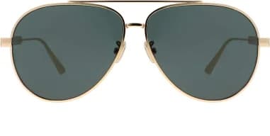 Lunettes de soleil Dior Cannage A1U pilote monture métal vue 2