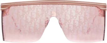 Lunettes de soleil masque Dior Oblique DIORCLUB M1U vue 2