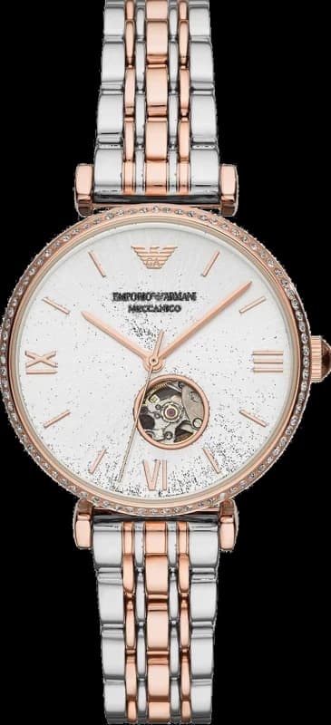 Montre Femme Emporio Armani Gianni T-Bar AR60019 Automatique