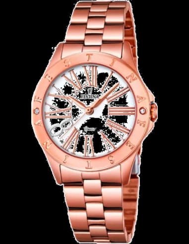 Montre Femme Festina F16926/1 Boyfriend Or Rose