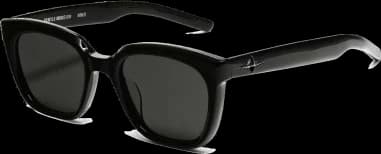 Lunettes de soleil Gentle Monster BILLY01 - Monture carrée noire unisexe