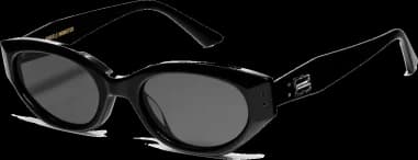 Lunettes de soleil Gentle Monster ROCOCO 01 Noir Unisexe Œil de Chat