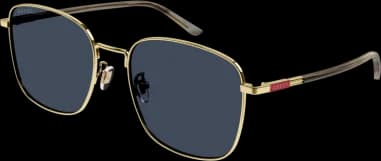 Lunettes de soleil Gucci GG1350S rectangulaires vue 2
