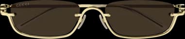 Lunettes de Soleil Gucci Logo GG1278S en métal vue 2