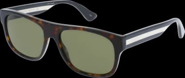 Lunettes de soleil Gucci Web GG0341S en actétate vue 2